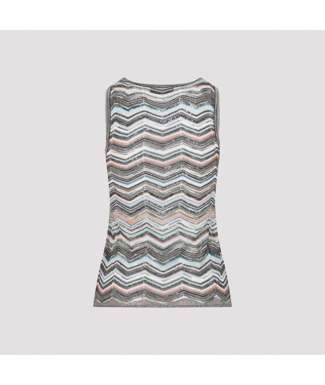 MISSONI Мульти вискозная майка, фото 3