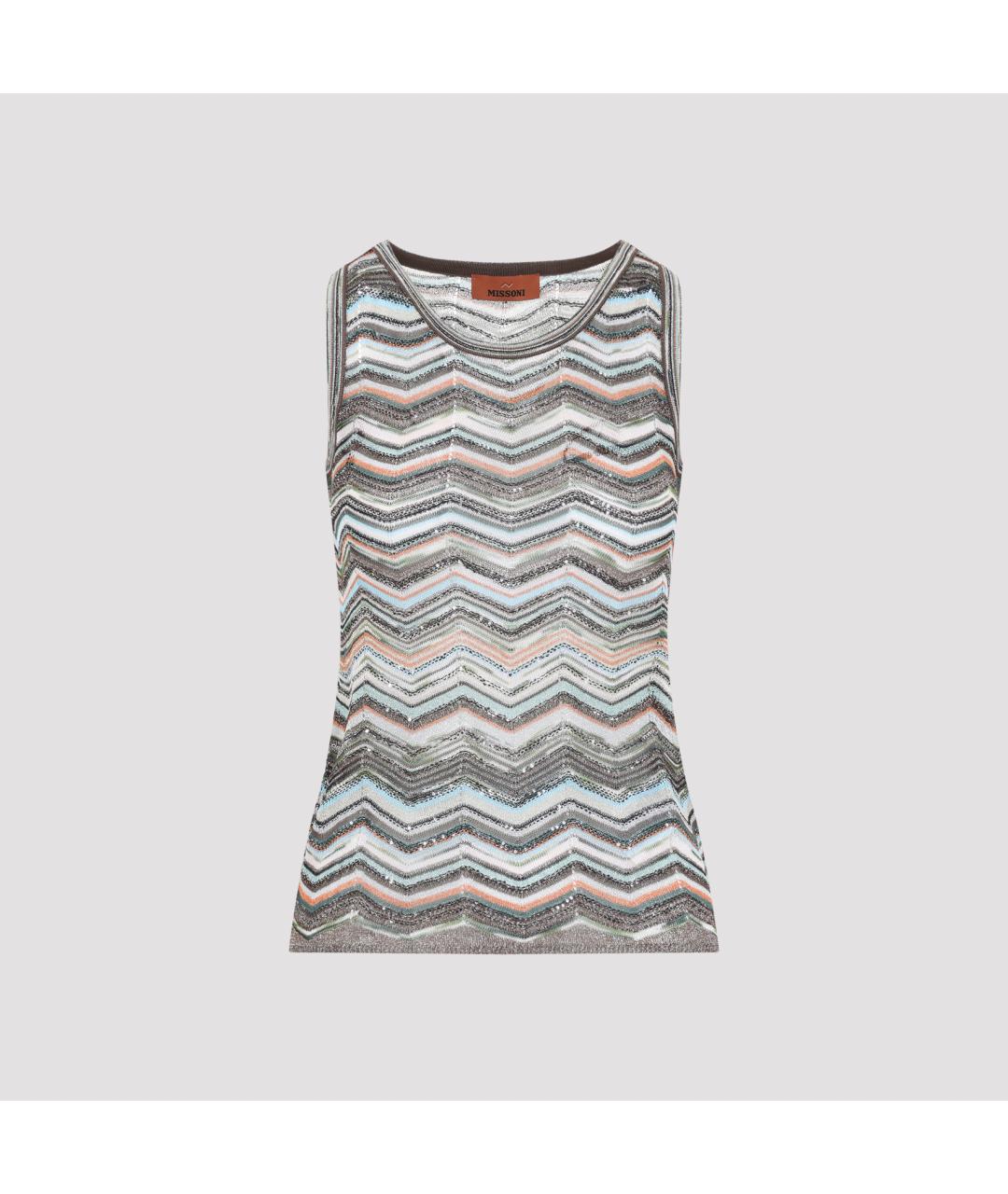 MISSONI Мульти вискозная майка, фото 2