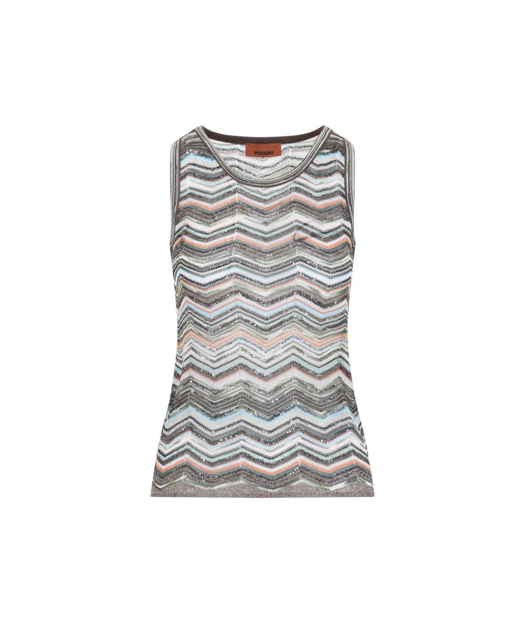 MISSONI Мульти вискозная майка, фото 1