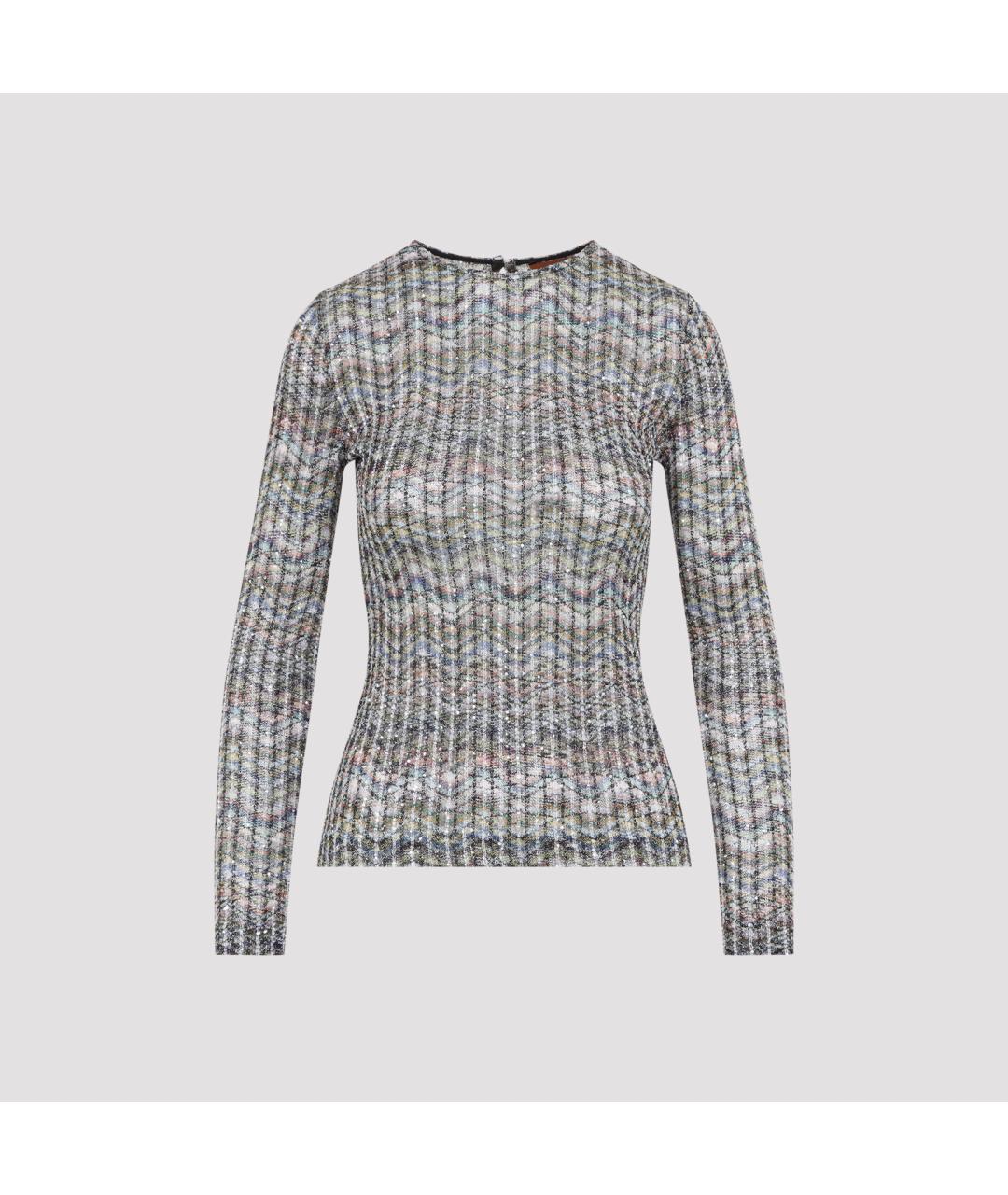 MISSONI Мульти вискозный джемпер / свитер, фото 2