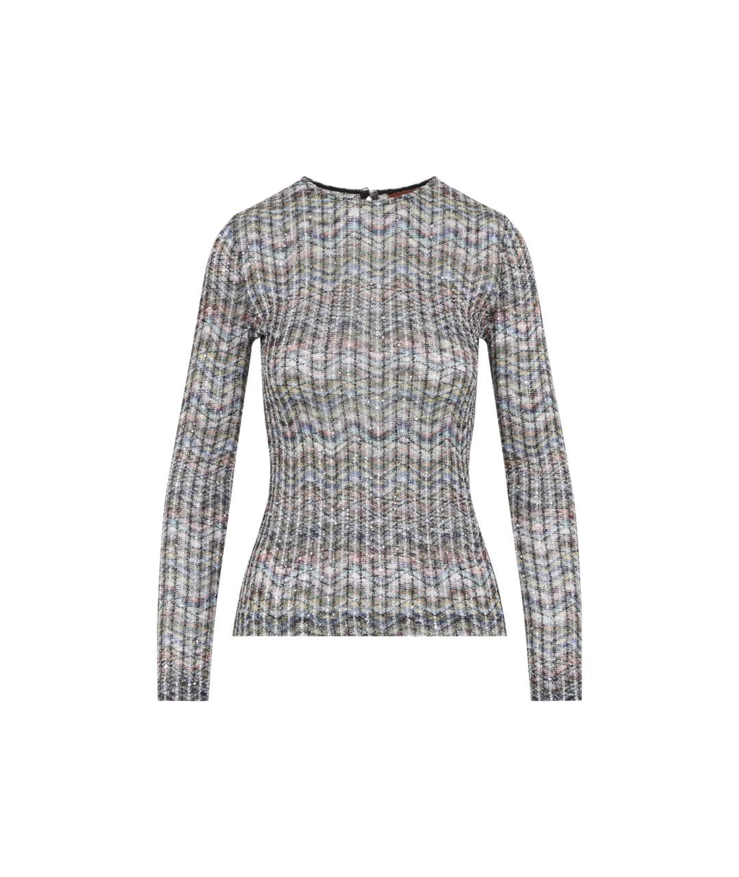 MISSONI Мульти вискозный джемпер / свитер, фото 1