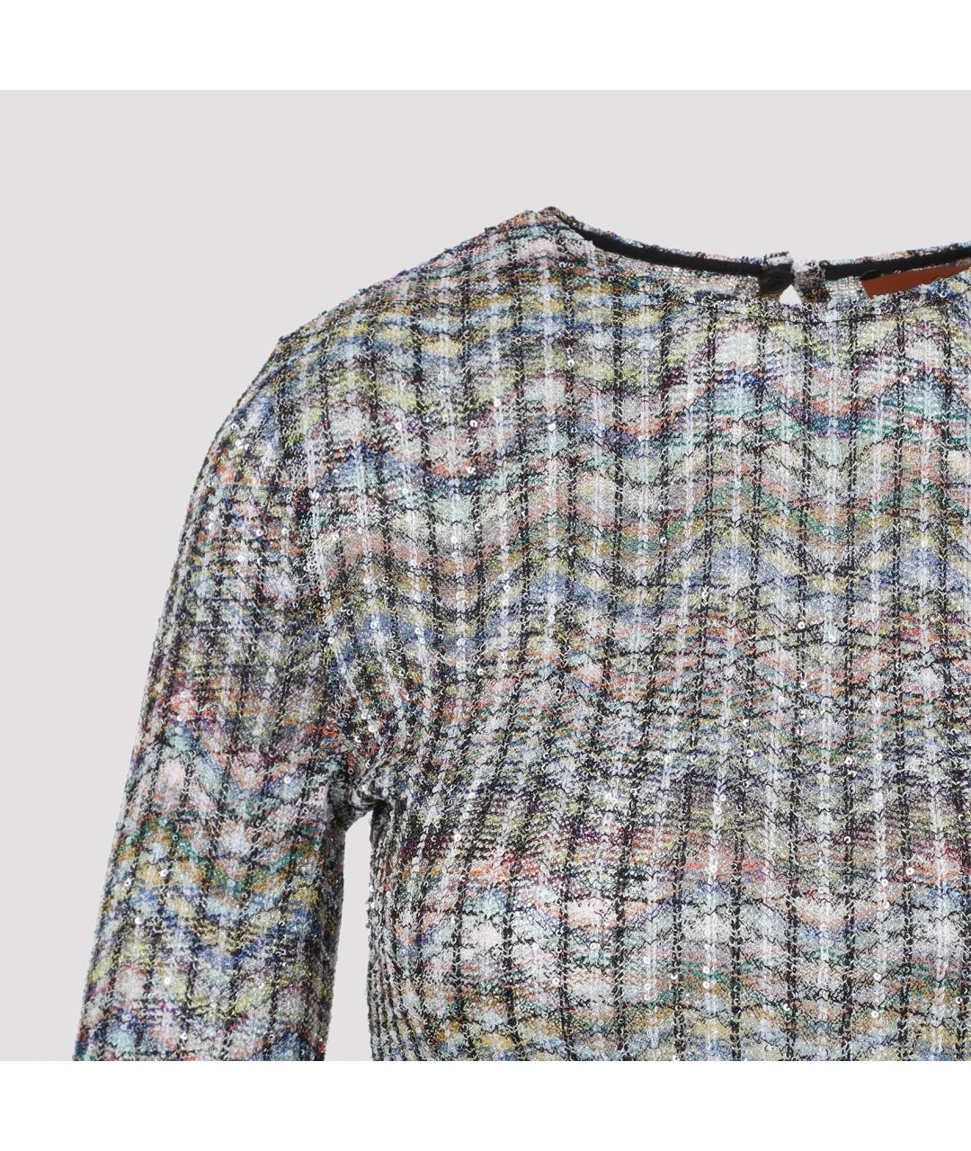 MISSONI Мульти вискозный джемпер / свитер, фото 4