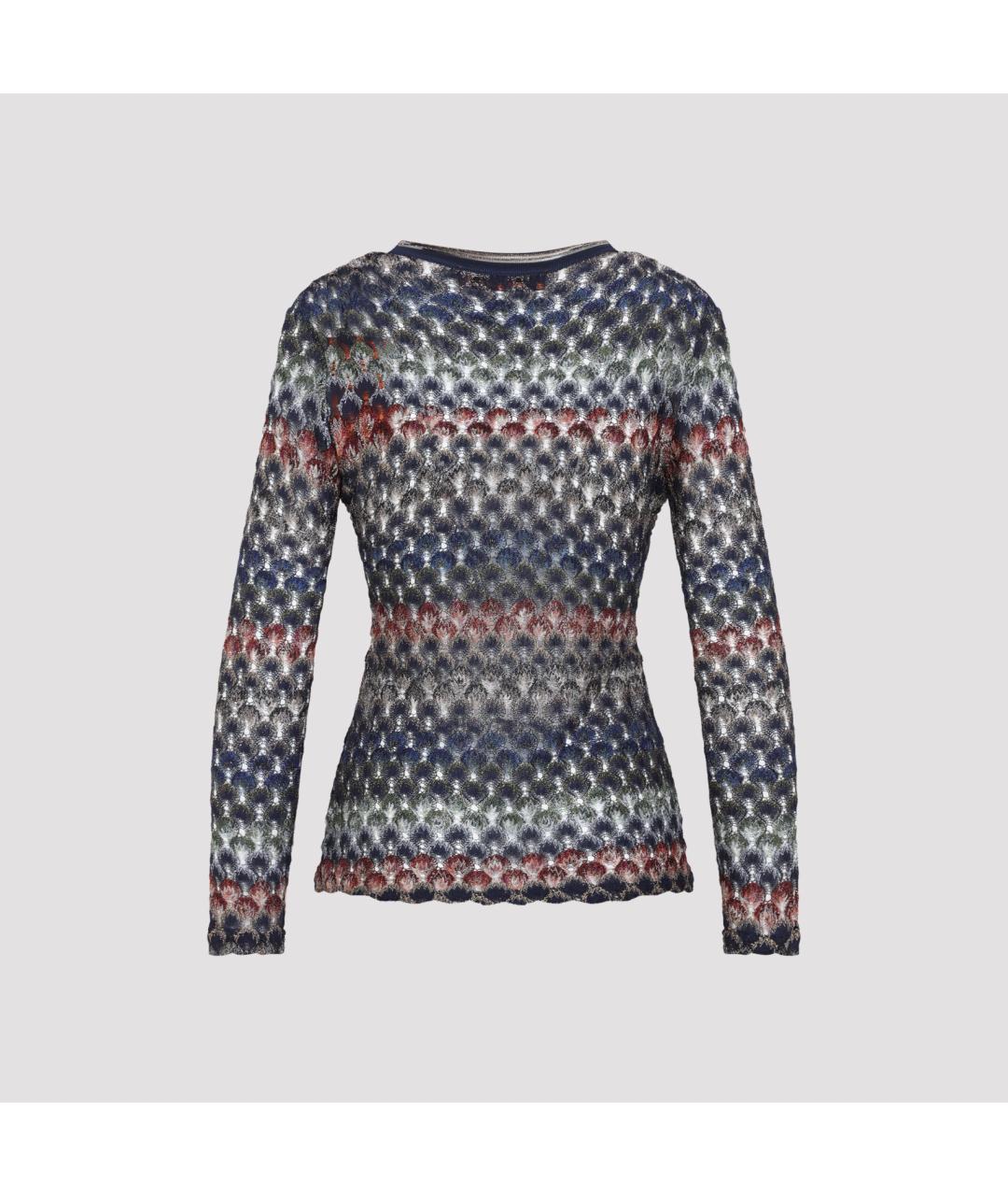 MISSONI Мульти вискозный джемпер / свитер, фото 3