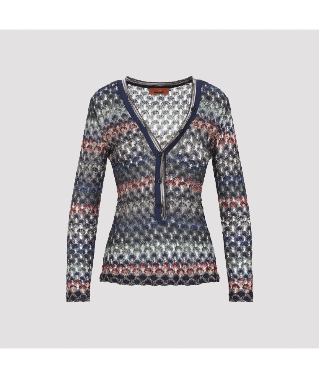 MISSONI Мульти вискозный джемпер / свитер, фото 2