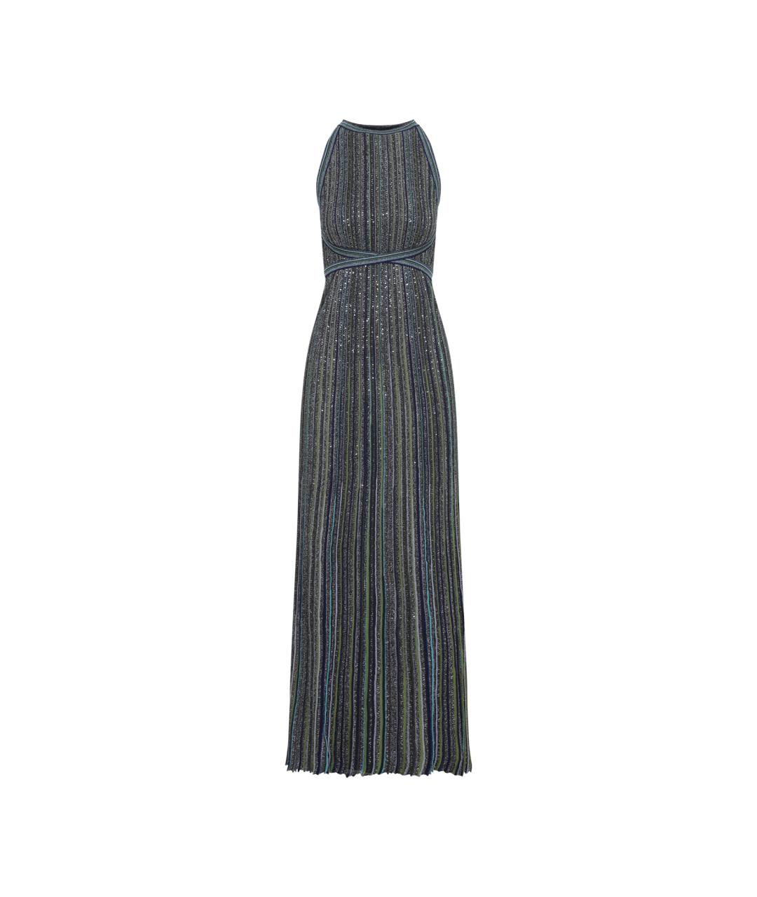 MISSONI Зеленое полиамидовое платье, фото 1