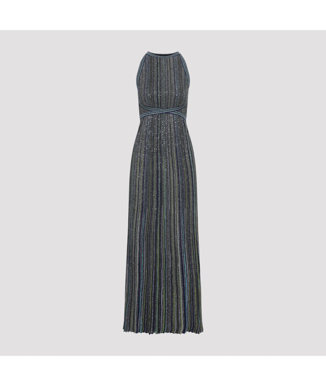 MISSONI Зеленое полиамидовое платье, фото 2