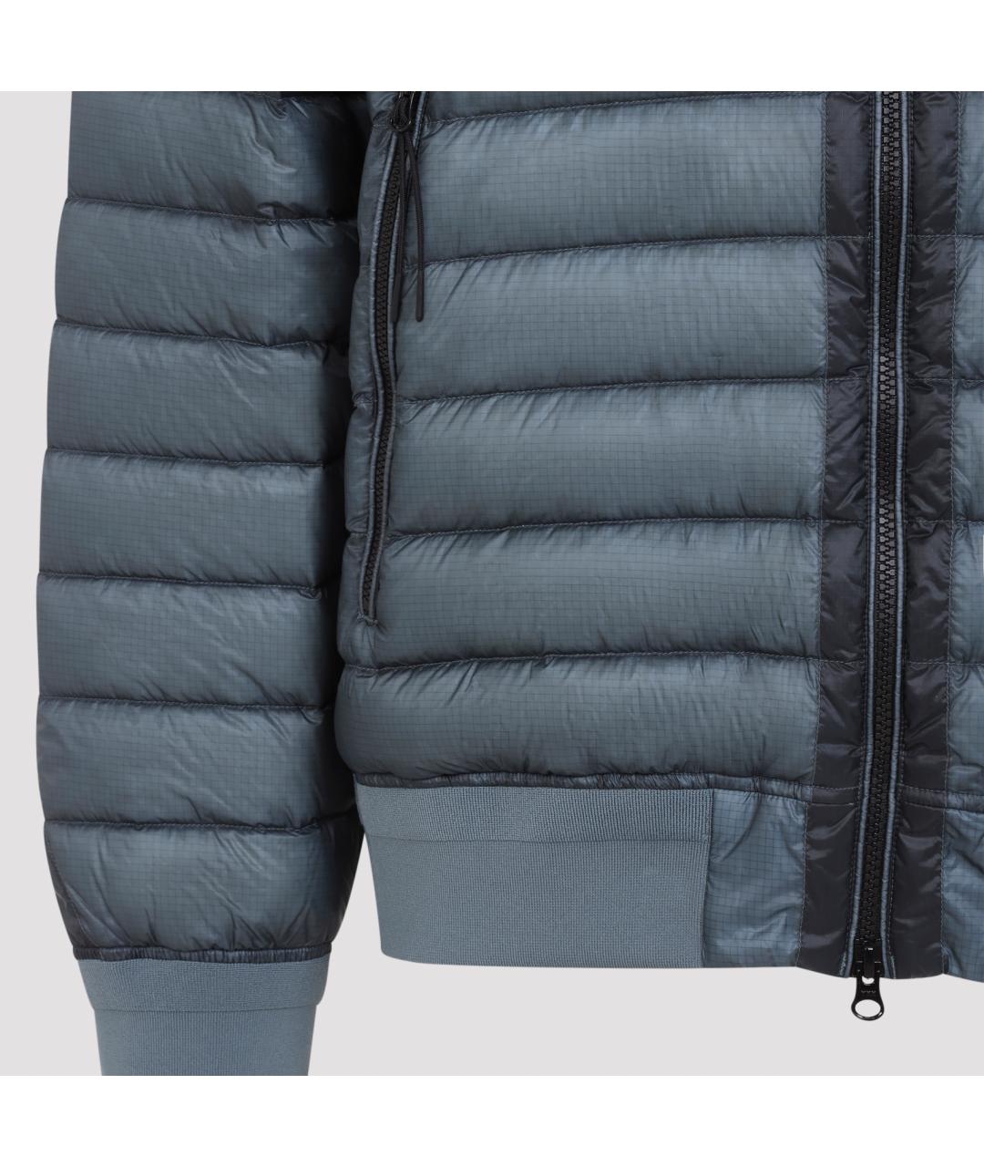 CP COMPANY Синий полиамидовый пуховик, фото 3