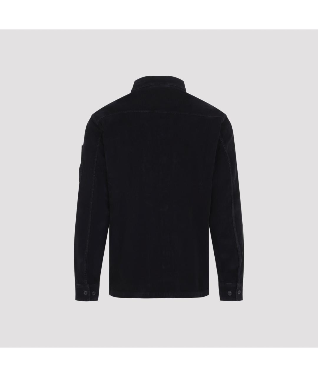 CP COMPANY Черная хлопковая кэжуал рубашка, фото 3