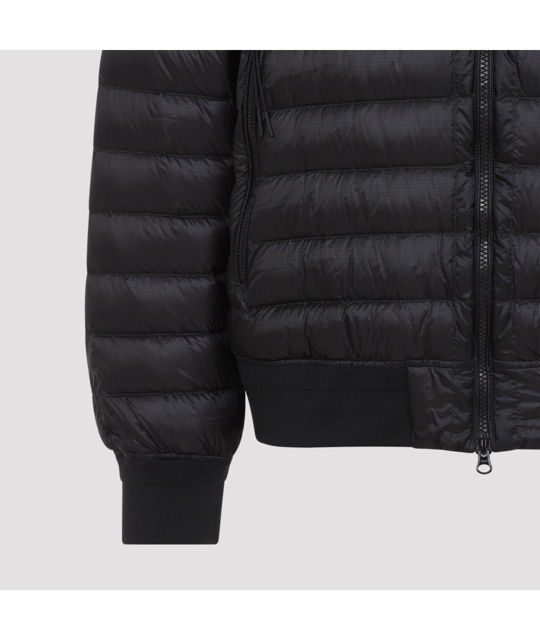 CP COMPANY Черный полиамидовый пуховик, фото 4