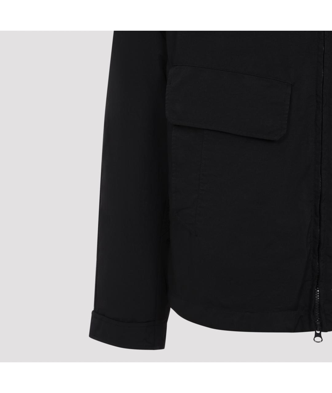 CP COMPANY Черная полиамидовая куртка, фото 4