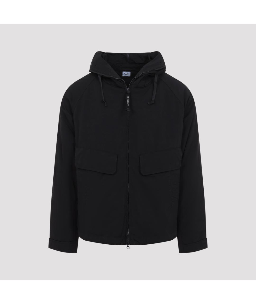 CP COMPANY Черная полиамидовая куртка, фото 2