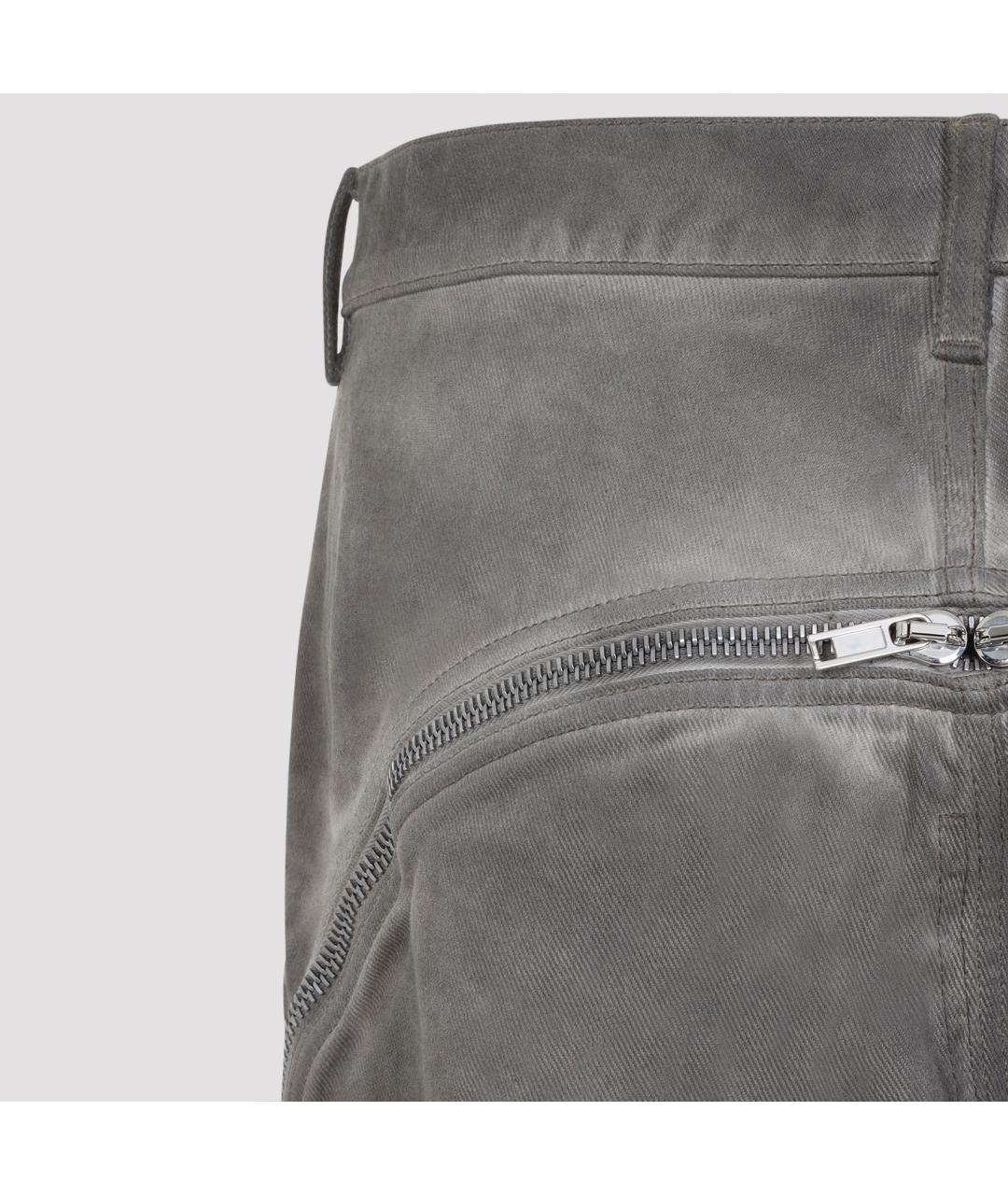 RICK OWENS DRKSHDW Мульти хлопковые прямые джинсы, фото 5
