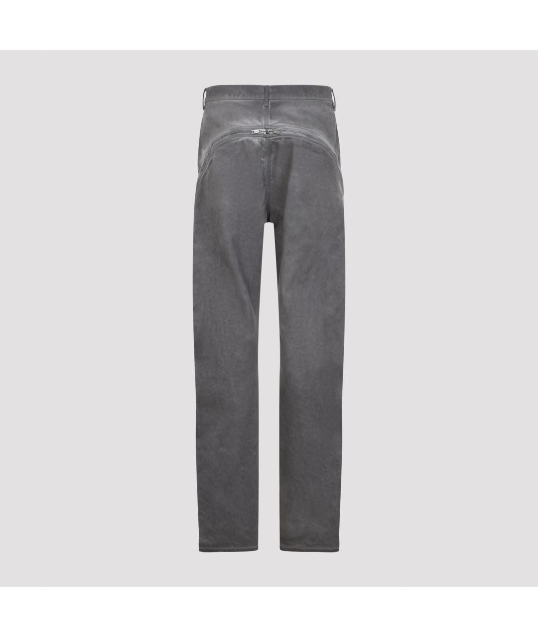 RICK OWENS DRKSHDW Мульти хлопковые прямые джинсы, фото 3