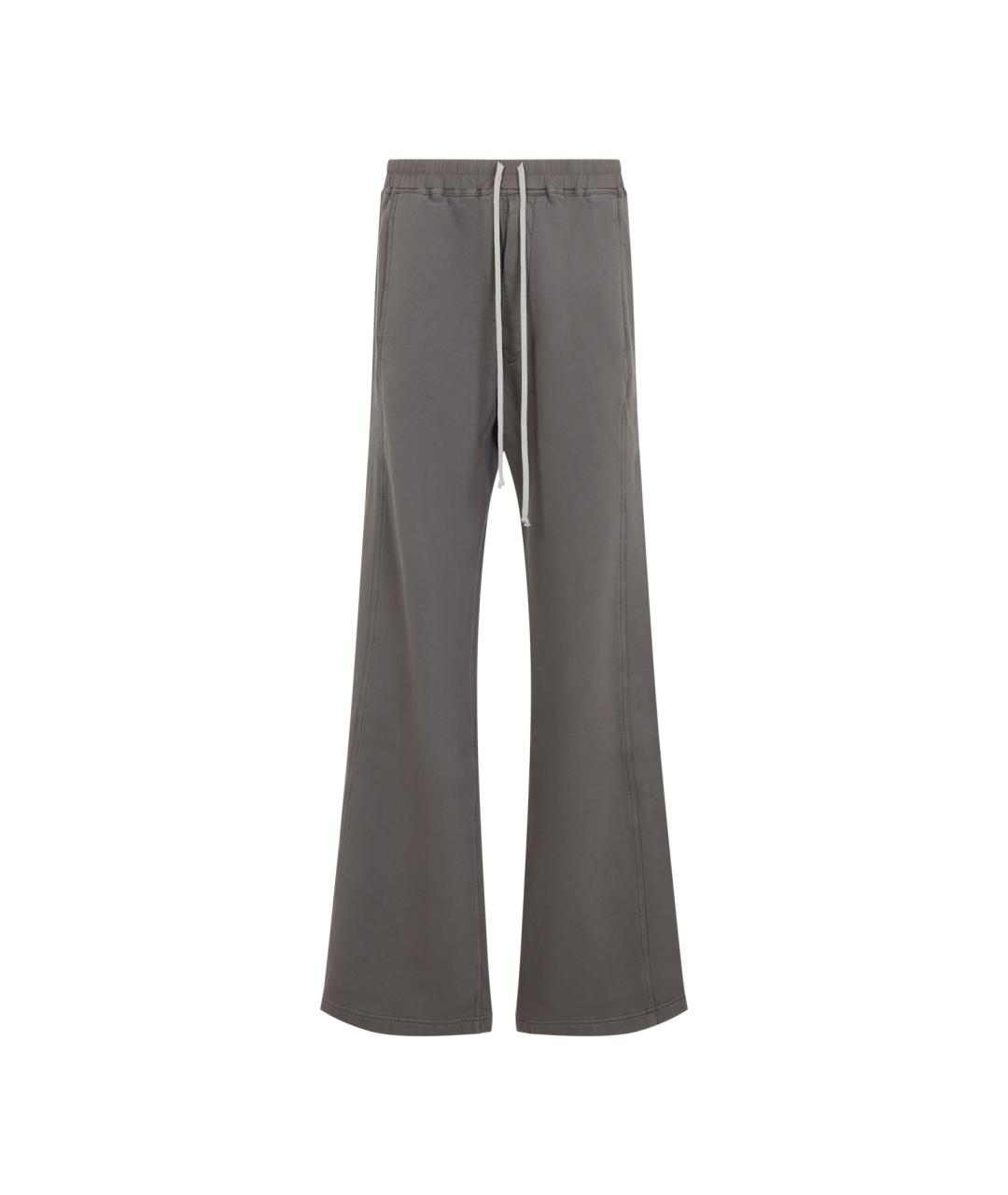 RICK OWENS DRKSHDW Мульти хлопковые повседневные брюки, фото 1