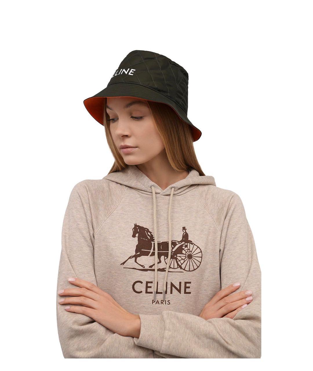 CELINE Хаки панама, фото 8