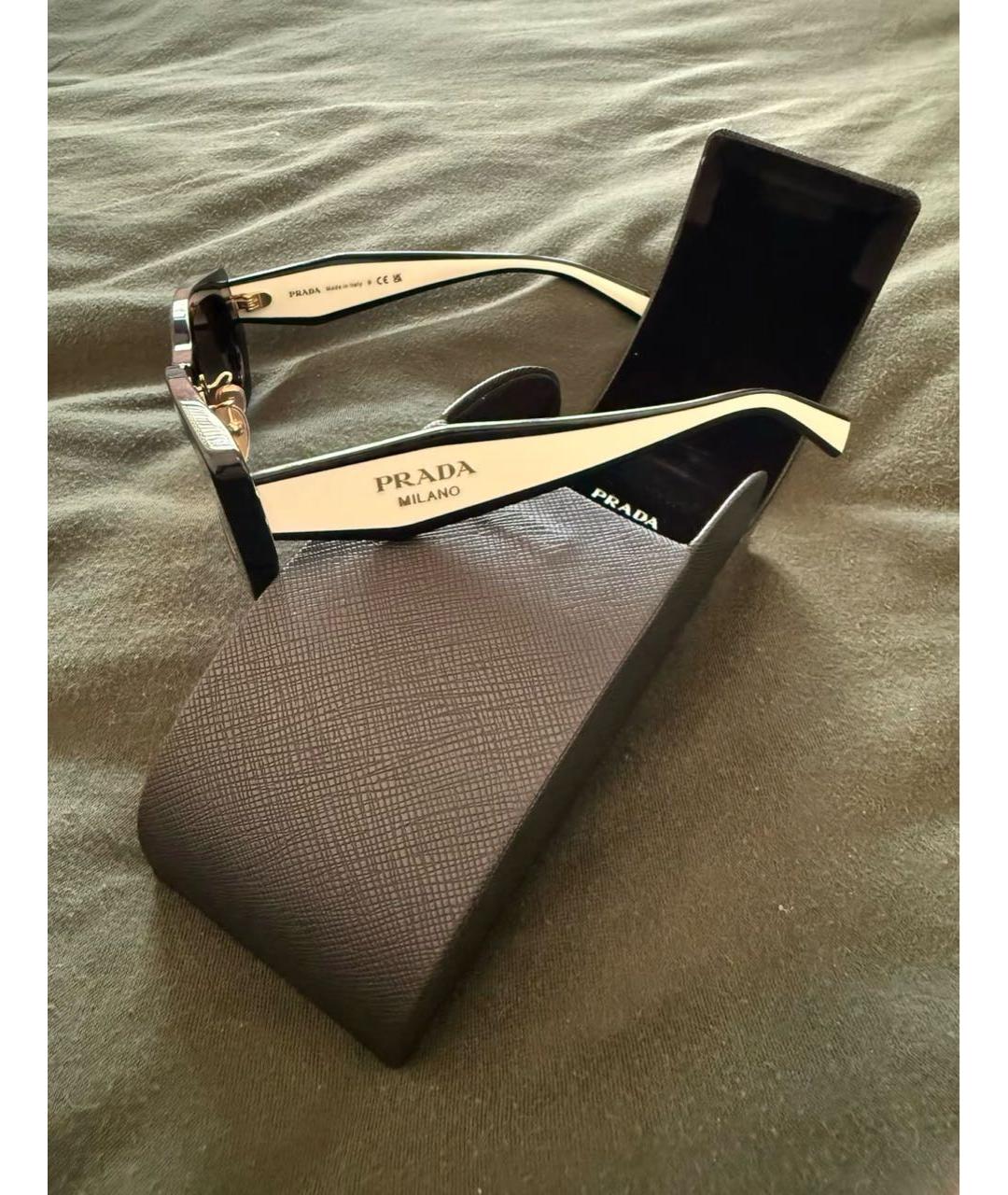 PRADA Мульти пластиковые солнцезащитные очки, фото 4
