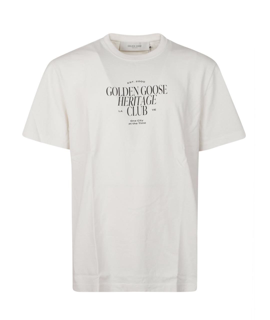 GOLDEN GOOSE Хлопковая футболка, фото 1