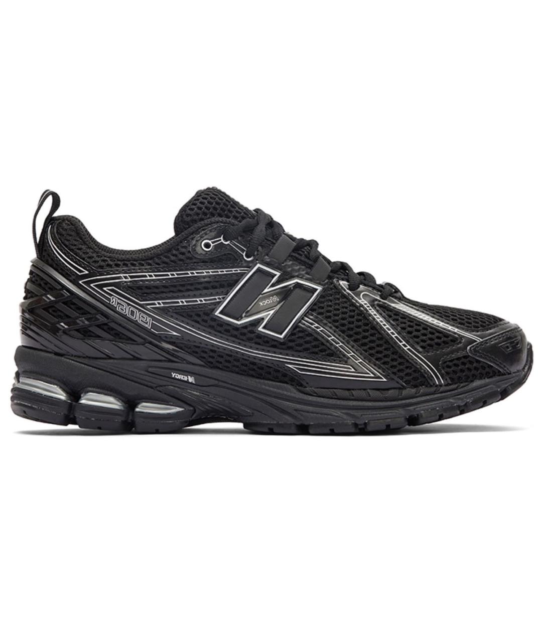 NEW BALANCE Черные текстильные низкие кроссовки / кеды, фото 8