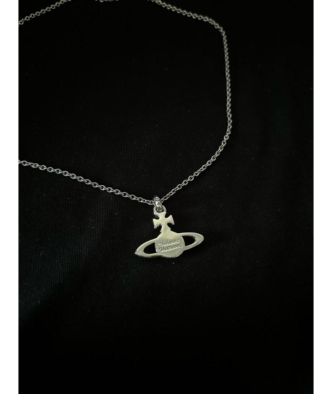 VIVIENNE WESTWOOD Серебряная серебряная подвеска, фото 4