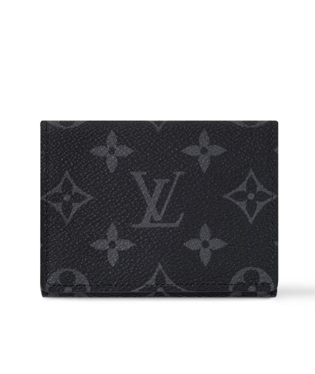 LOUIS VUITTON Черный кардхолдер, фото 5