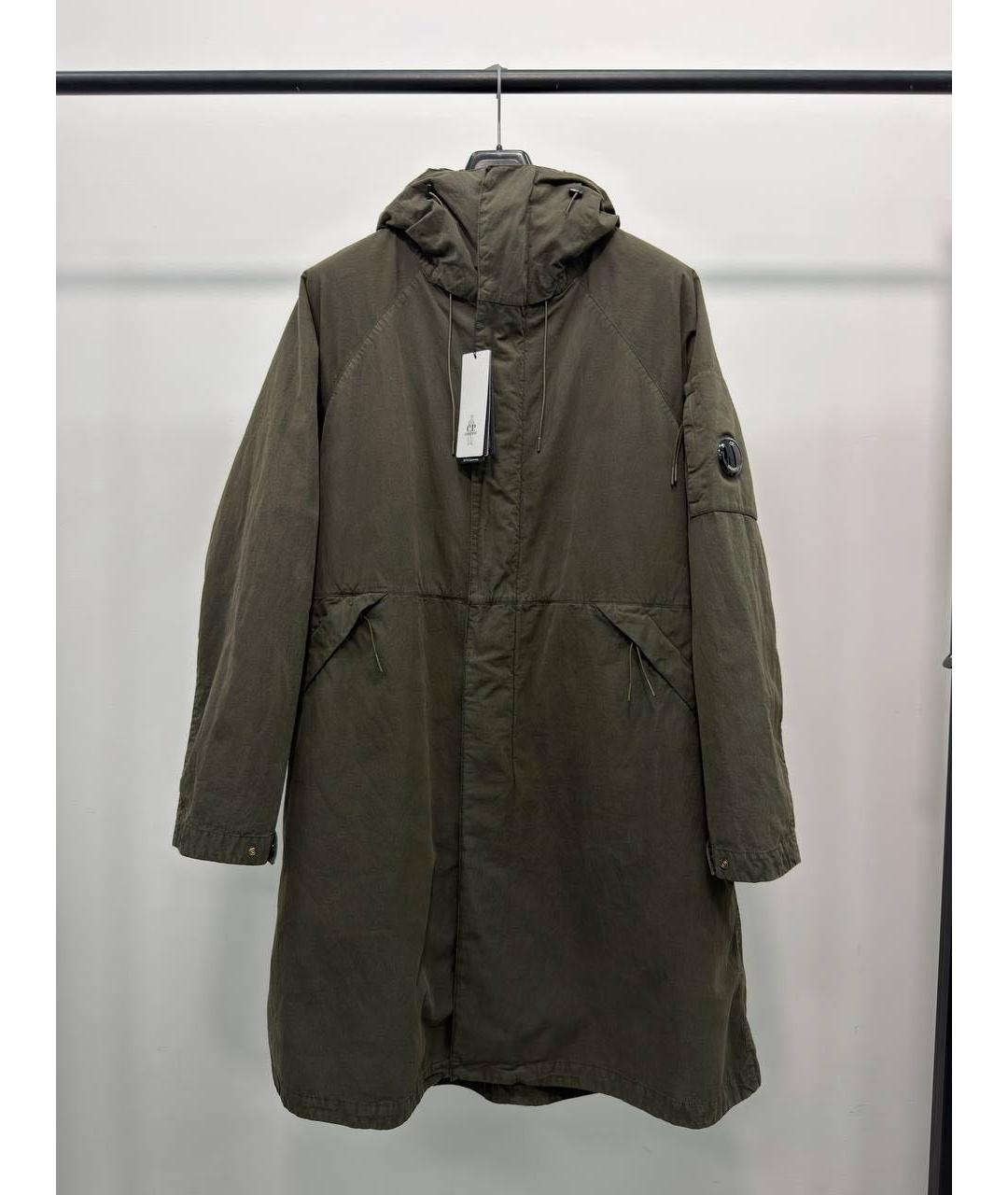 CP COMPANY Зеленая полиамидовая парка, фото 5