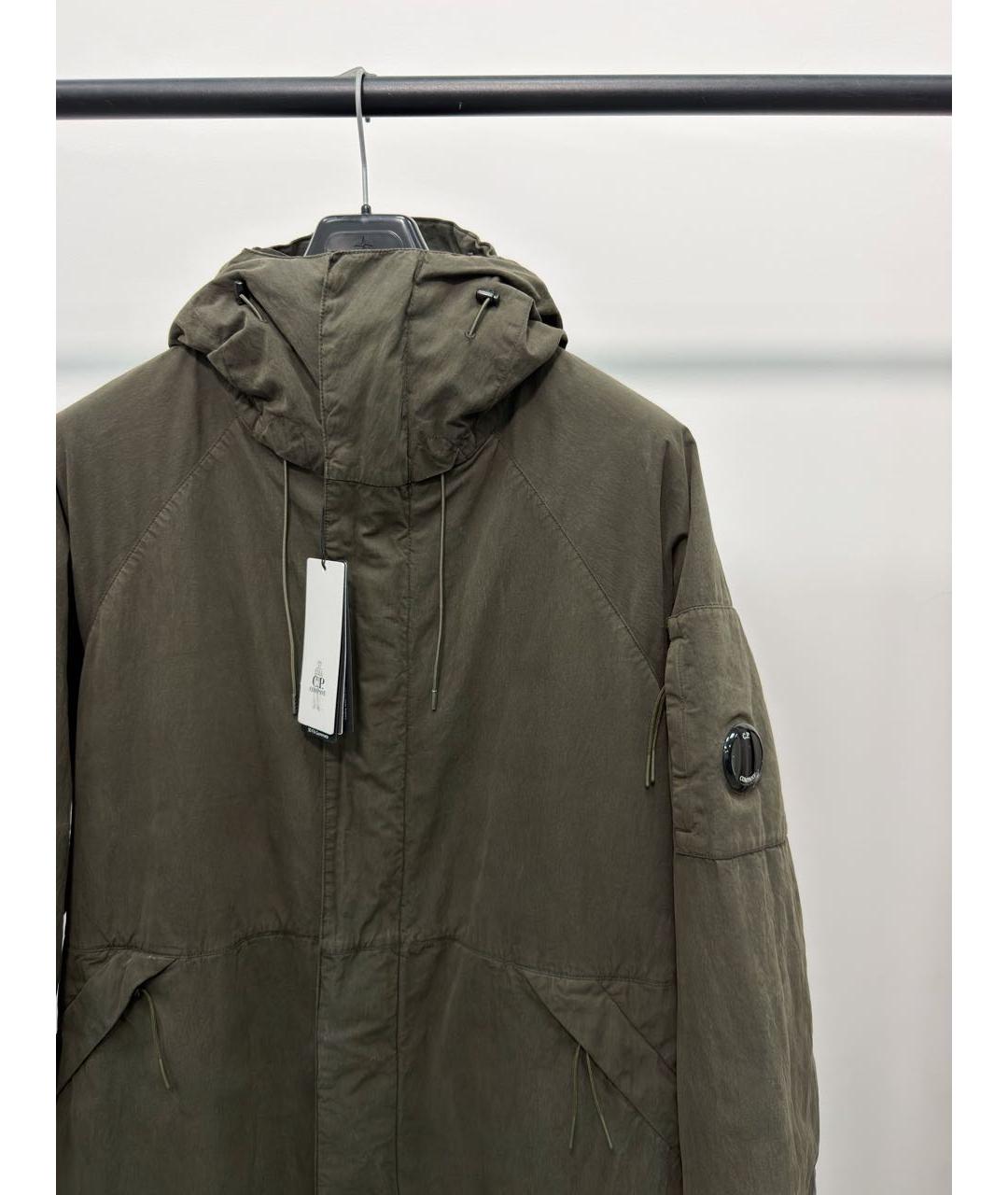 CP COMPANY Зеленая полиамидовая парка, фото 2