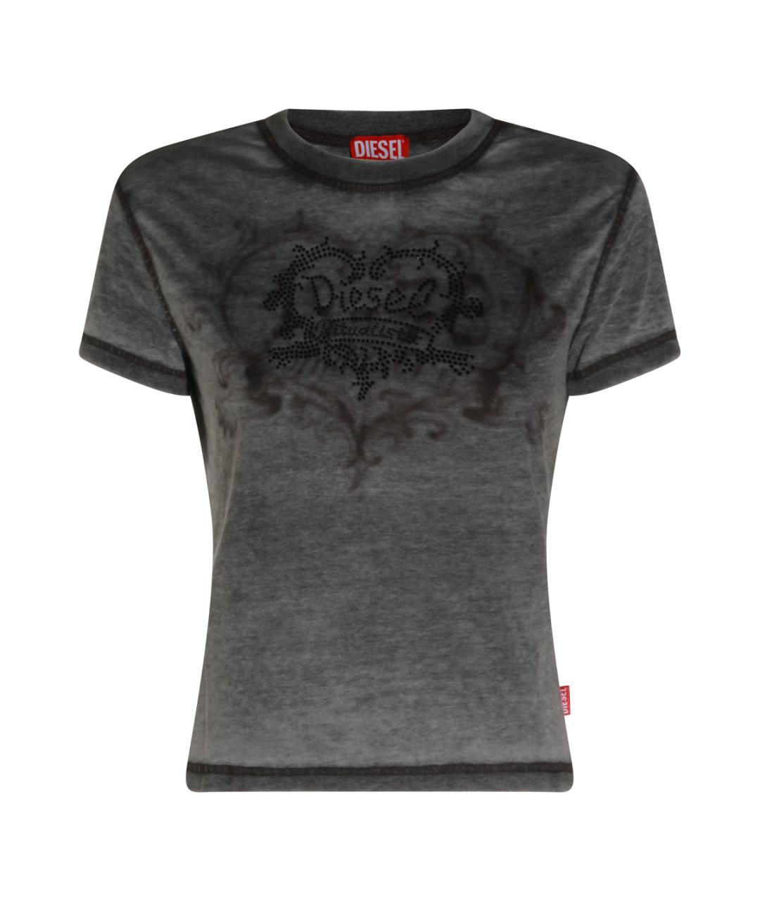 DIESEL Черная футболка, фото 1
