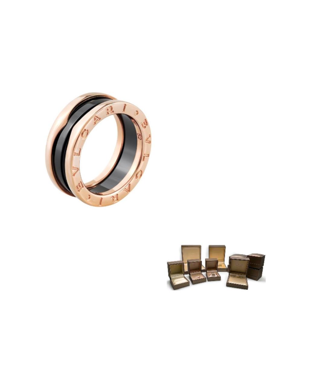 BVLGARI Золотое кольцо из розового золота, фото 1
