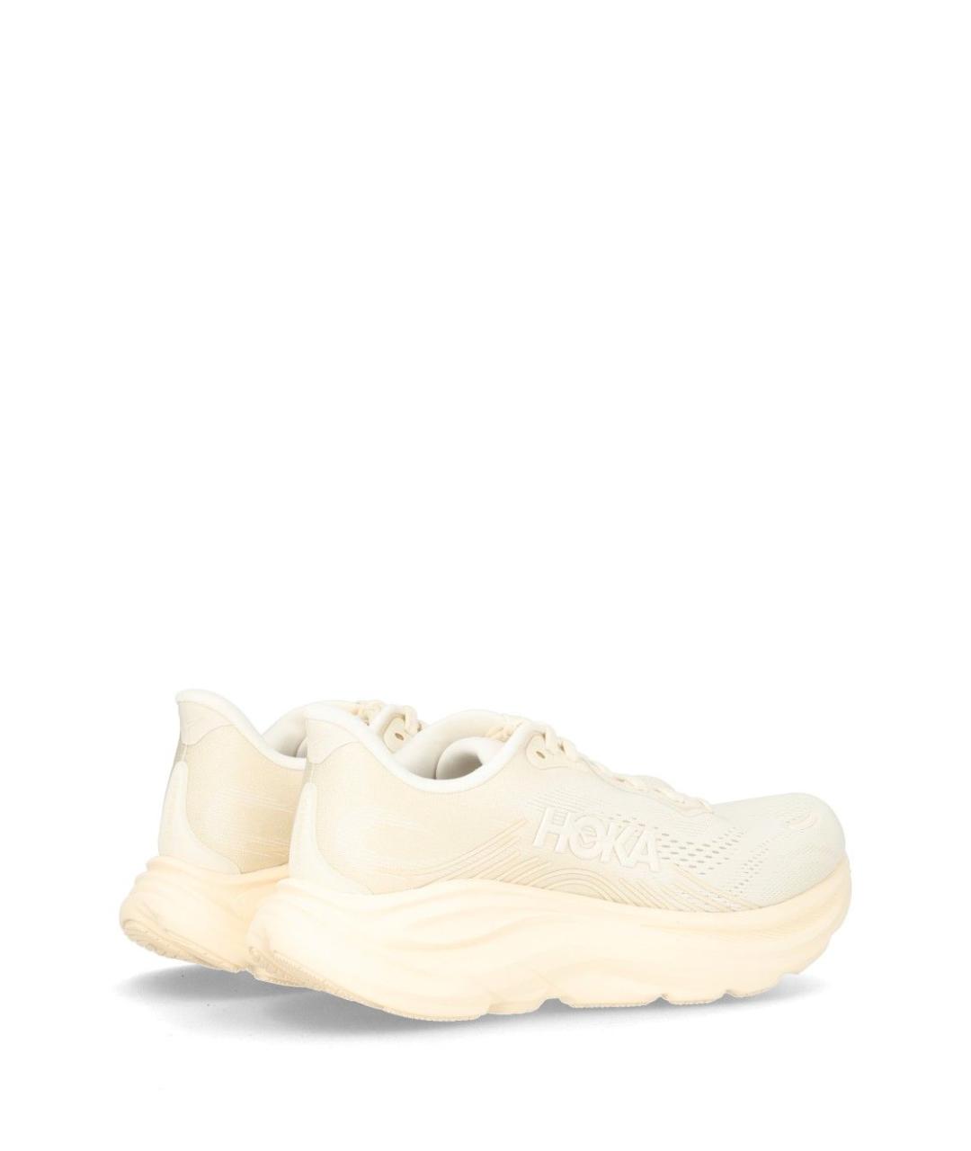 HOKA Белые текстильные кроссовки, фото 3