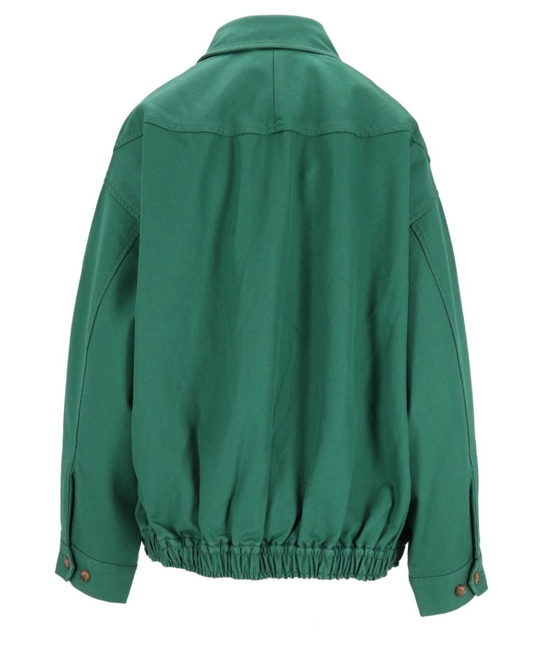 POLO RALPH LAUREN Зеленая хлопковая куртка, фото 2