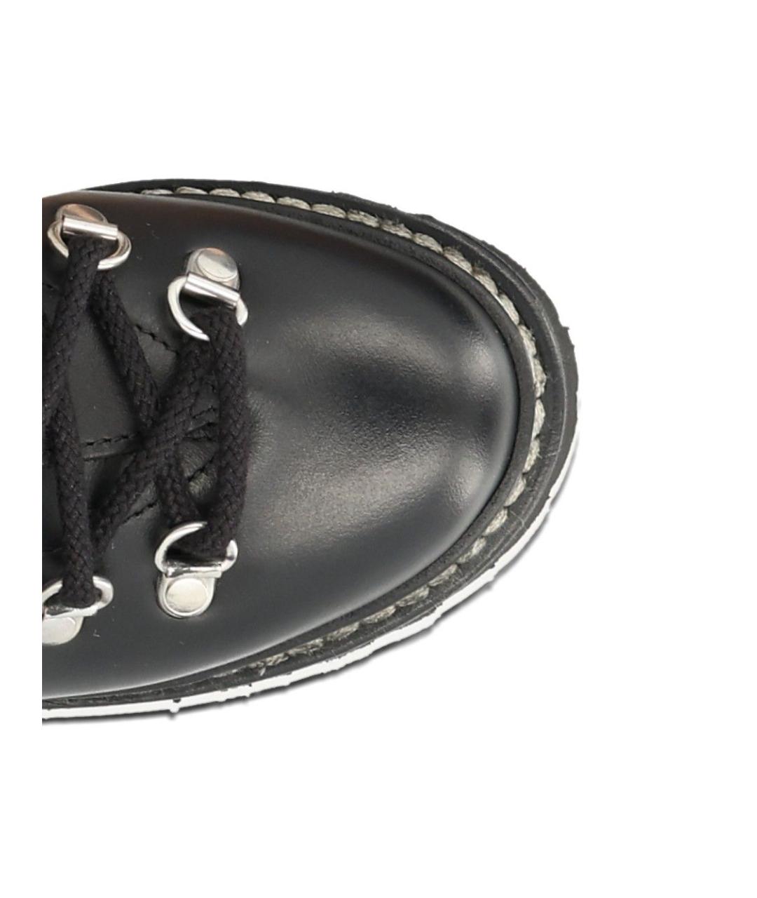 PARABOOT Черные кожаные ботинки, фото 4
