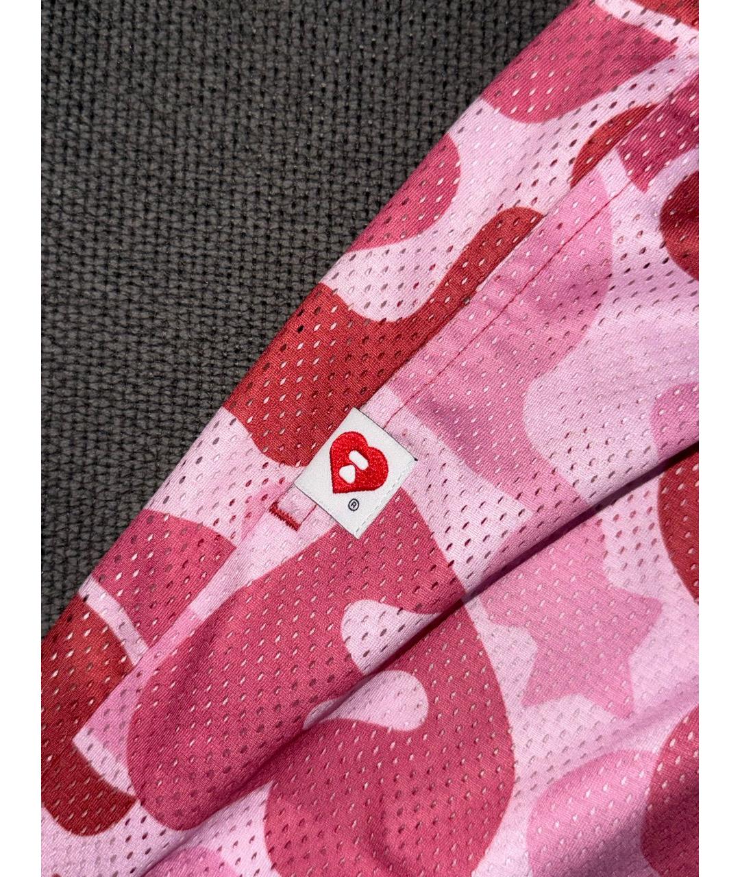 BAPE Розовые шорты, фото 2