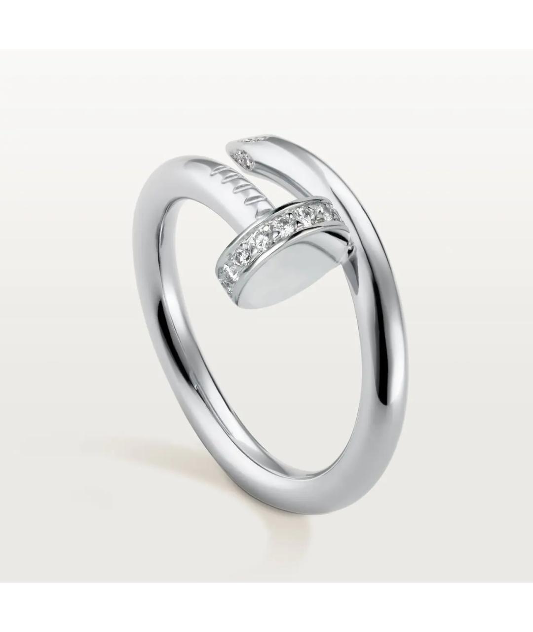 CARTIER Серебряное кольцо из белого золота, фото 5