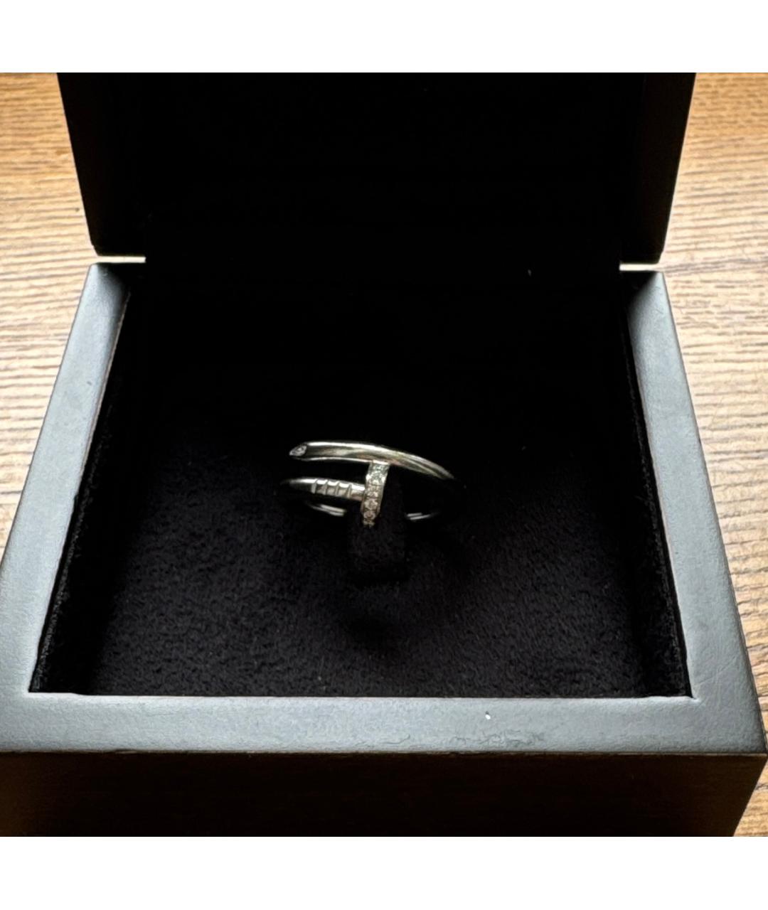 CARTIER Серебряное кольцо из белого золота, фото 2