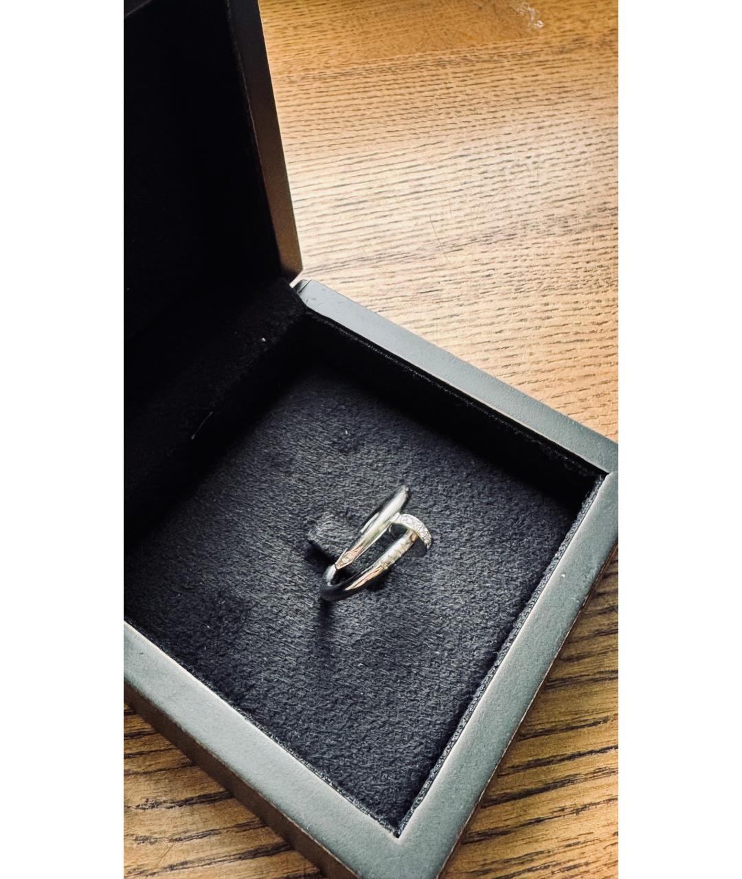 CARTIER Серебряное кольцо из белого золота, фото 3