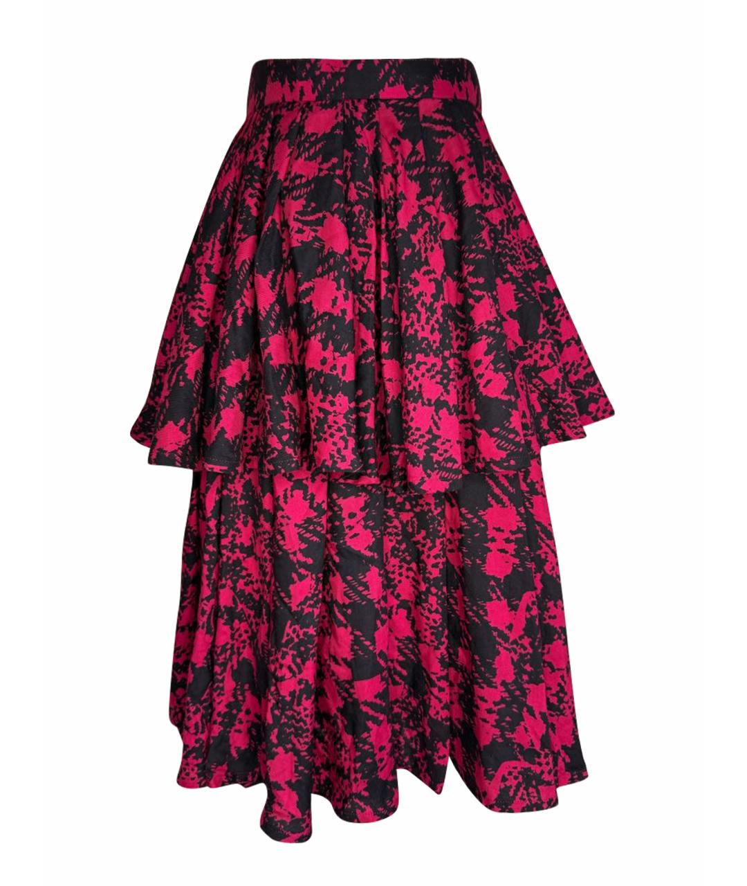 CHRISTIAN DIOR Мульти юбка миди, фото 1