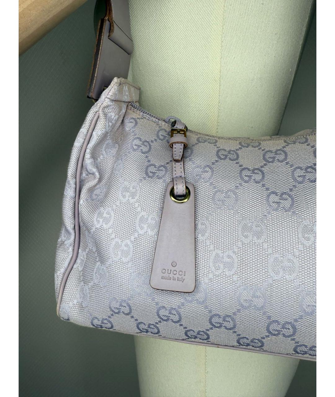 GUCCI Фиолетовая сумка с короткими ручками, фото 4