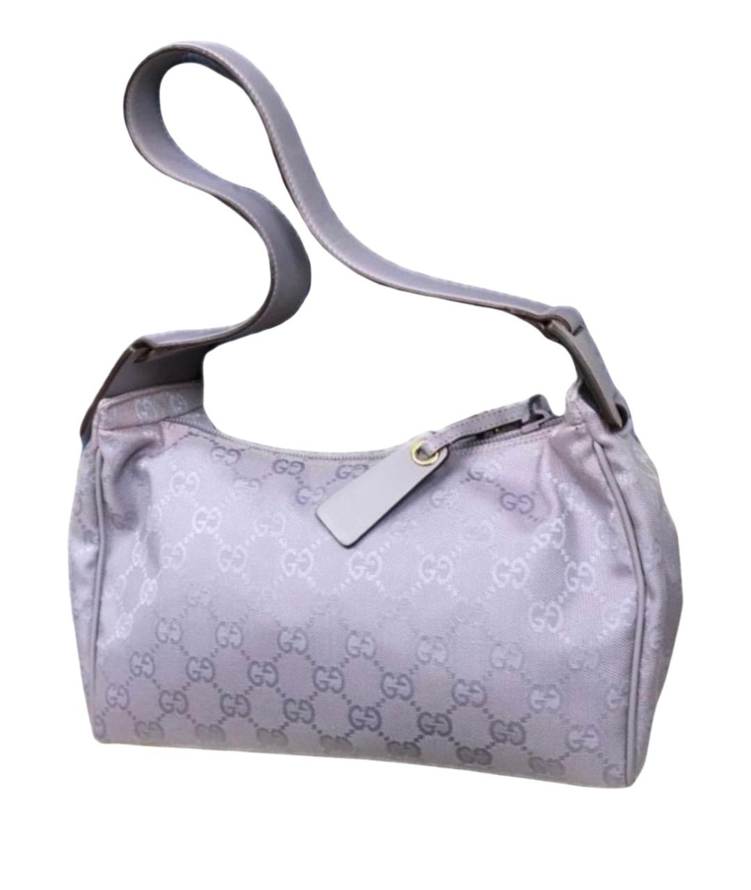 GUCCI Фиолетовая сумка с короткими ручками, фото 1