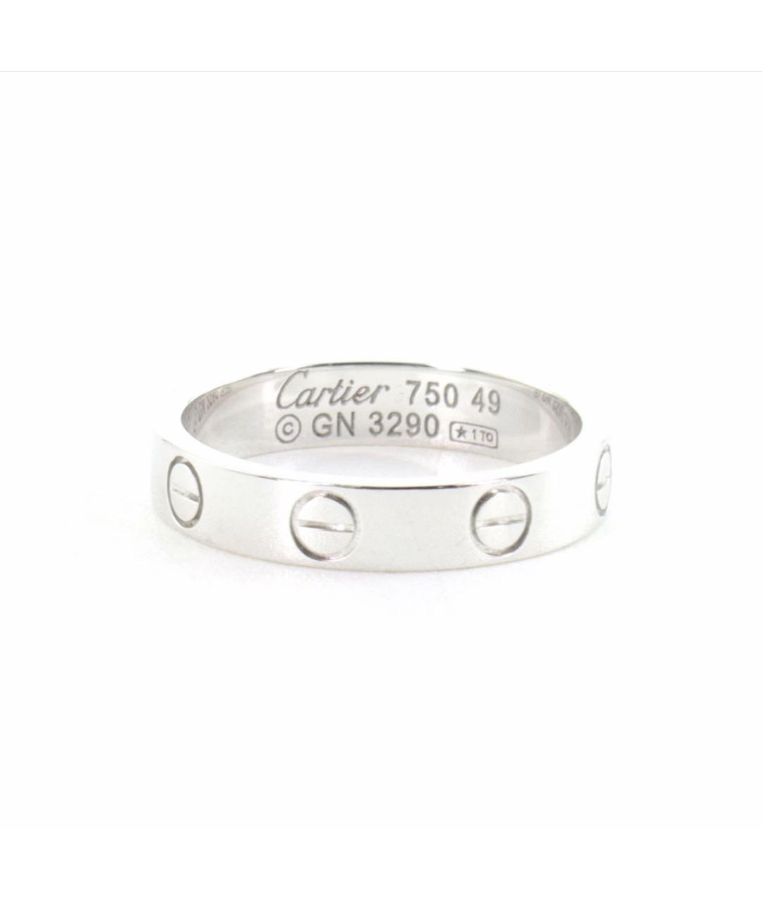 CARTIER Серебряное кольцо из белого золота, фото 1