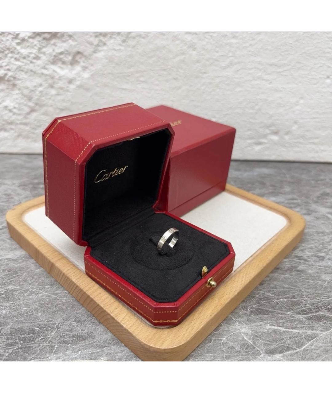 CARTIER Серебряное кольцо из белого золота, фото 2