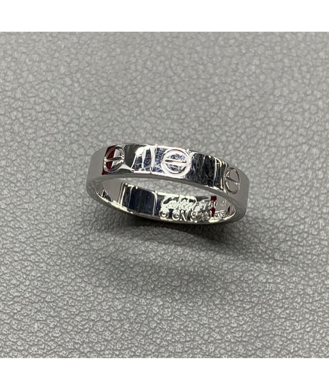 CARTIER Серебряное кольцо из белого золота, фото 4