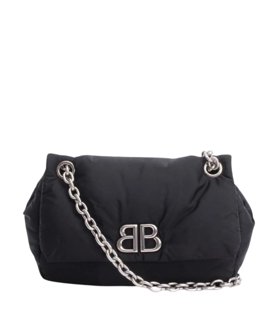 BALENCIAGA Черная нейлоновая сумка через плечо, фото 1