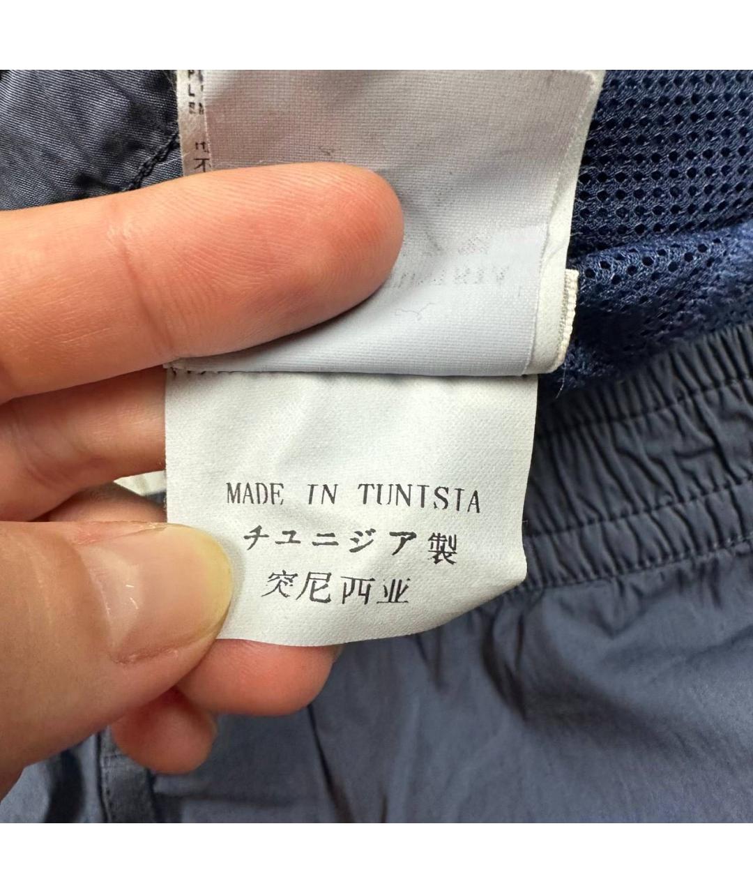 STONE ISLAND Темно-синие шорты, фото 6