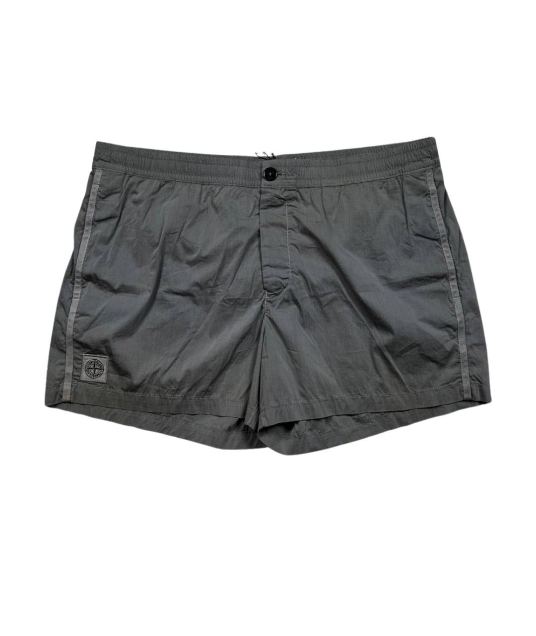 STONE ISLAND Серые шорты, фото 1