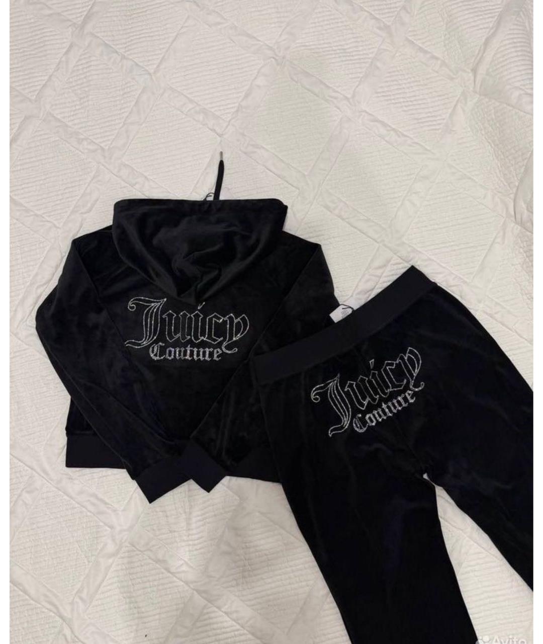 JUICY COUTURE Черный полиэстеровый костюм с брюками, фото 2