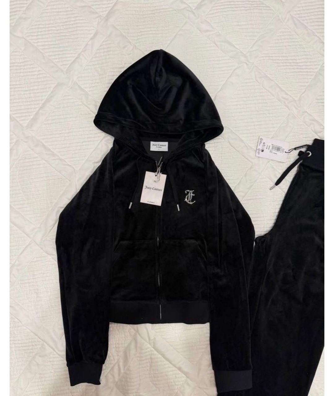 JUICY COUTURE Черный полиэстеровый костюм с брюками, фото 3