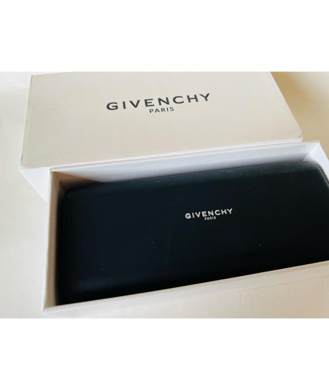GIVENCHY Черные пластиковые солнцезащитные очки, фото 3