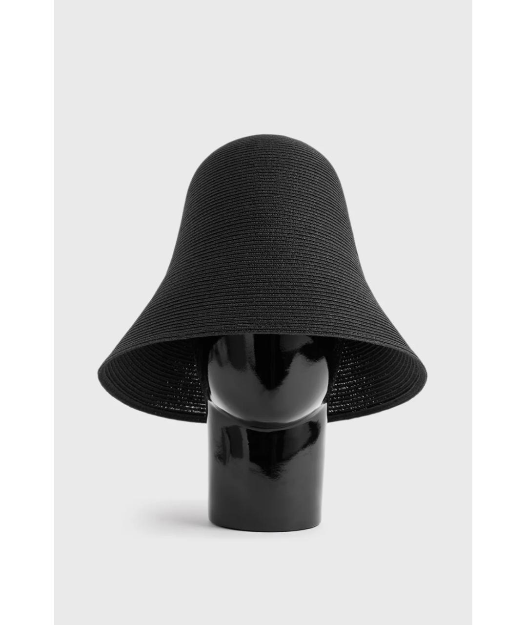 TOTEME Черная соломенная панама, фото 4