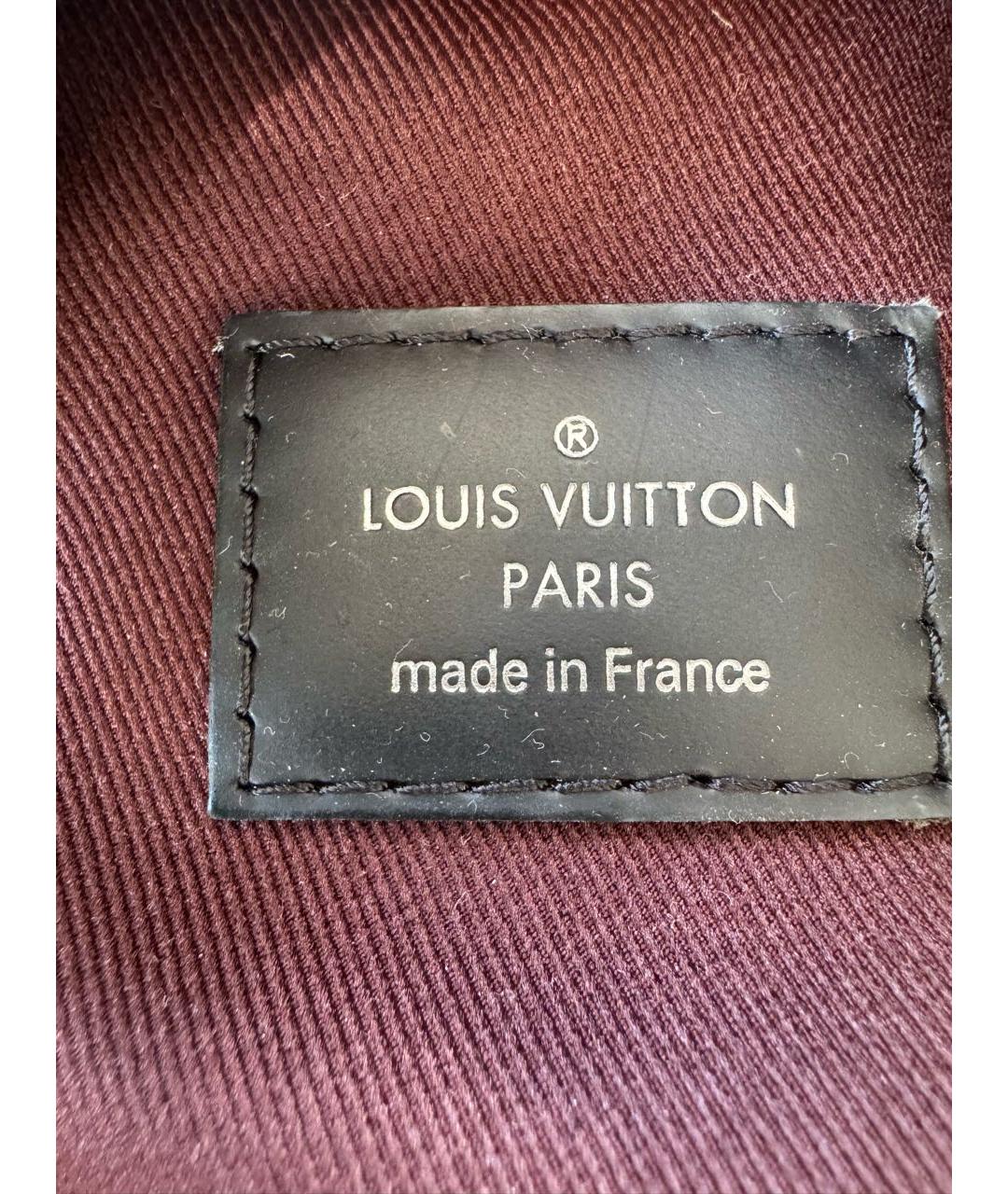 LOUIS VUITTON Коричневый канва рюкзак, фото 8