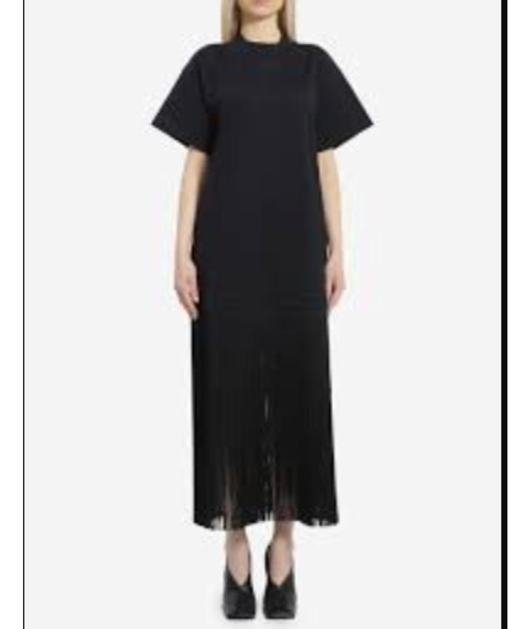 ALAIA Черная хлопковая футболка, фото 2
